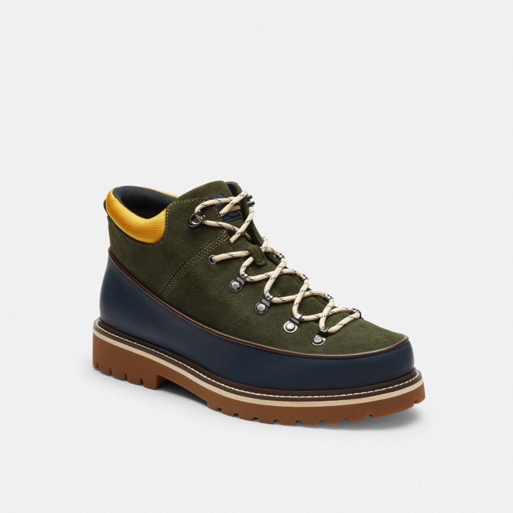 Coach Bradley Hiker Green Blue Multi
