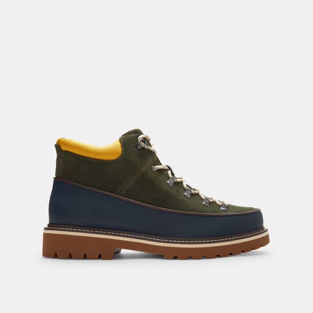 Coach Bradley Hiker Green Blue Multi