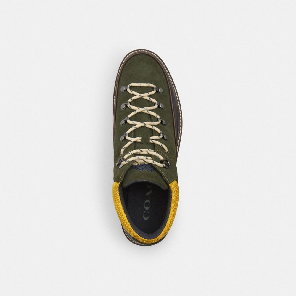 Coach Bradley Hiker Green Blue Multi