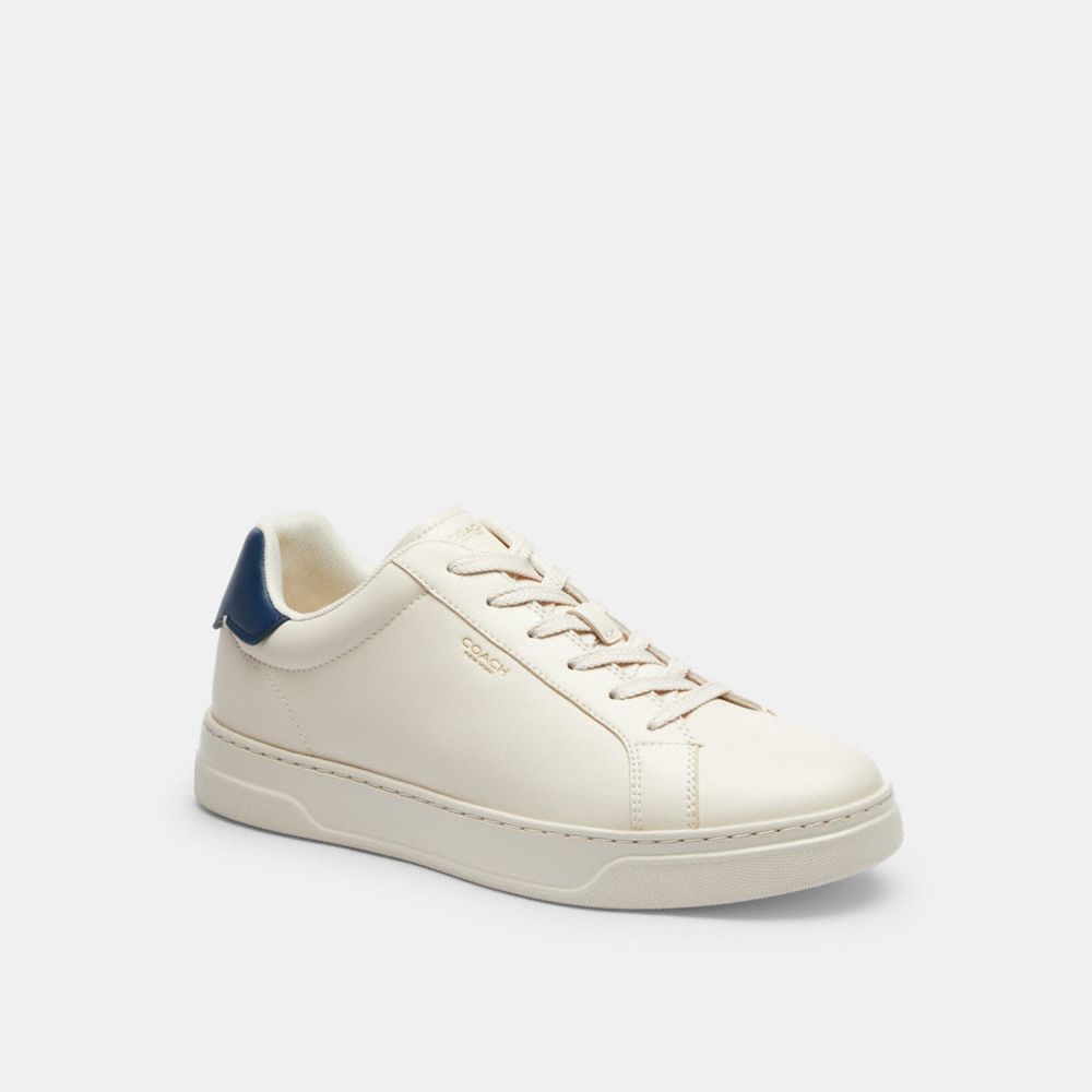 Coach High Line Sneaker Deep Blue   Chalk