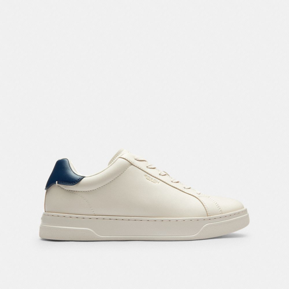 Coach High Line Sneaker Deep Blue   Chalk