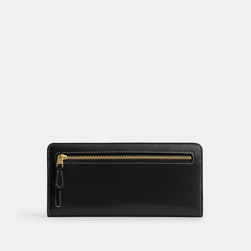 Coach Essential Slim Wallet Brass Black