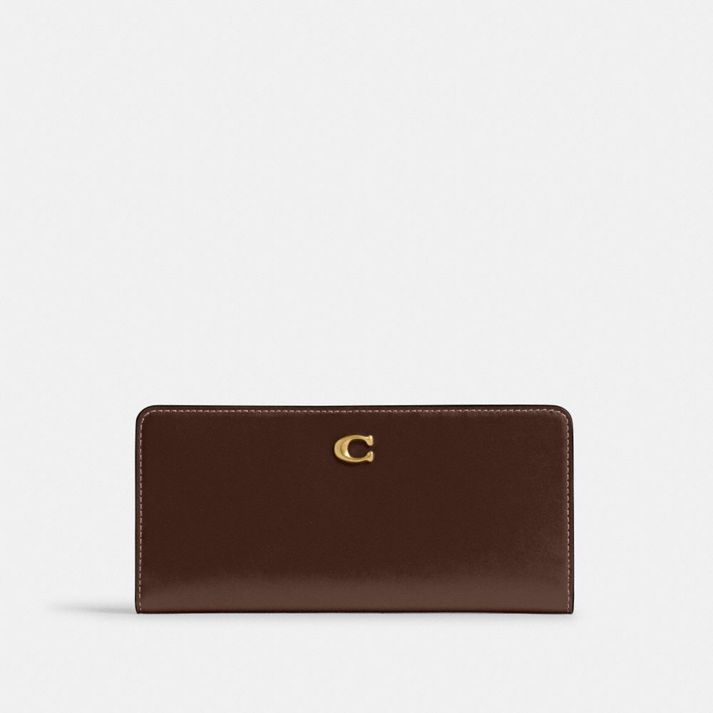 Coach Essential Slim Wallet Brass Maple
