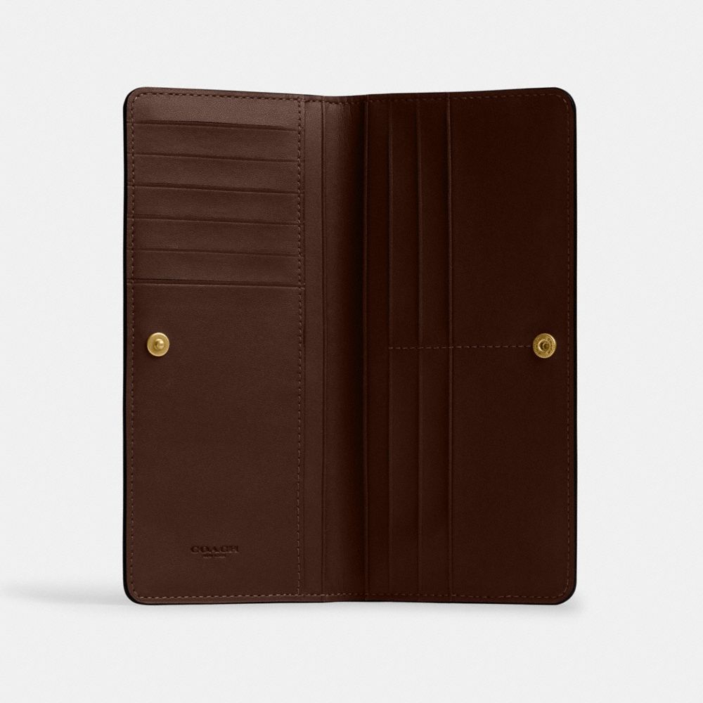 Coach Essential Slim Wallet Brass Maple