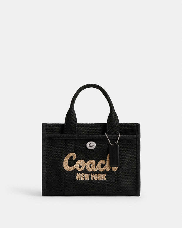 Cargo Tote Bag 20 Canvas-Silver-Black Canvas-Silver-Black