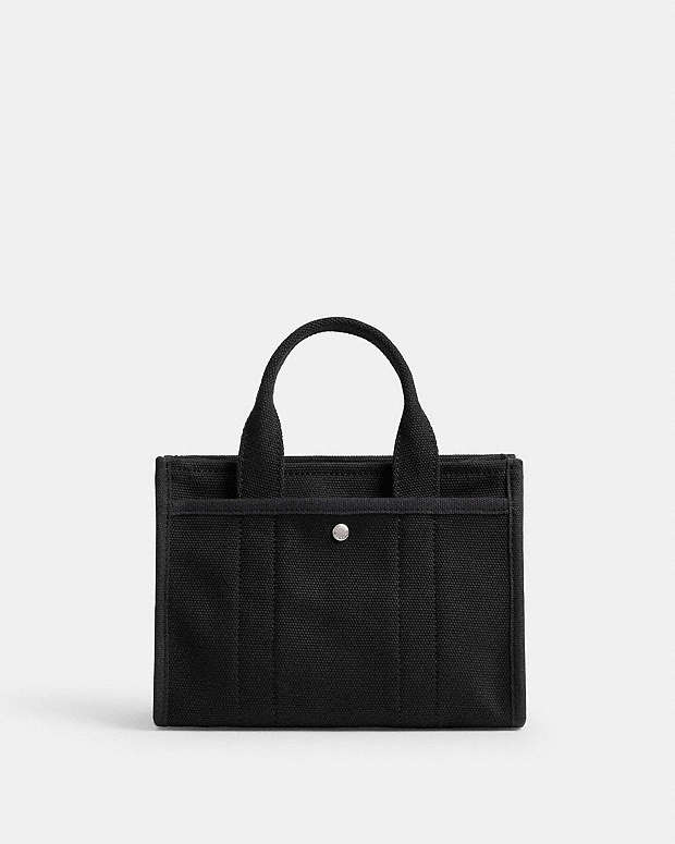 Cargo Tote Bag 20 Canvas-Silver-Black Canvas-Silver-Black