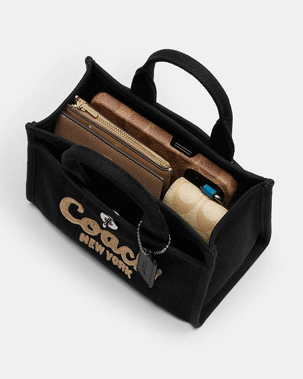Cargo Tote Bag 20 Canvas-Silver-Black Canvas-Silver-Black