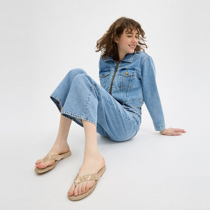 Coach Bridgette Sandal In Signature Canvas Beechwood