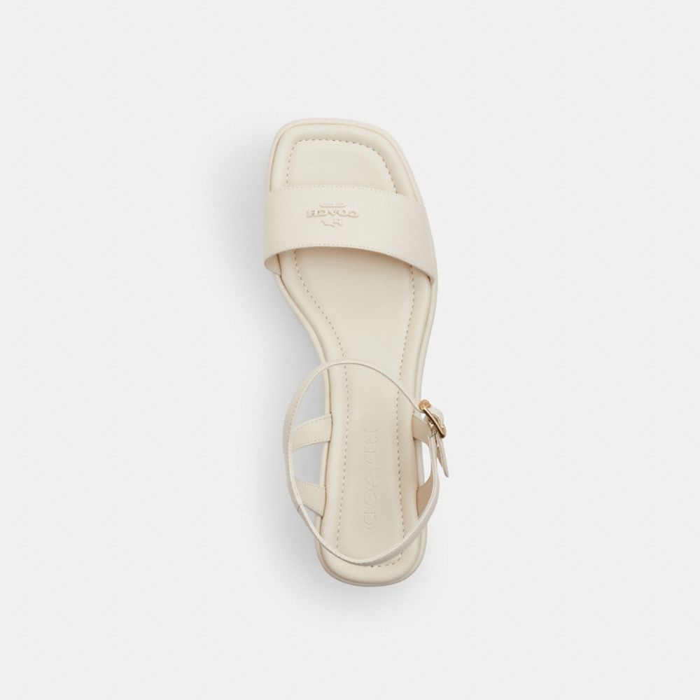 Coach Gale Wedge Sandal Chalk
