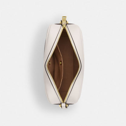 Coach Jamie Camera Bag In Signature Canvas Gold White Chalk