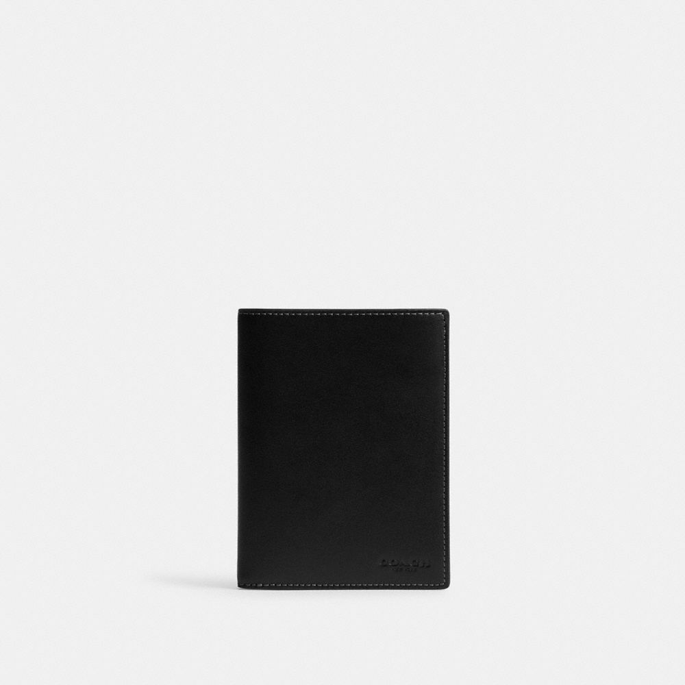 Coach Passport Case Black