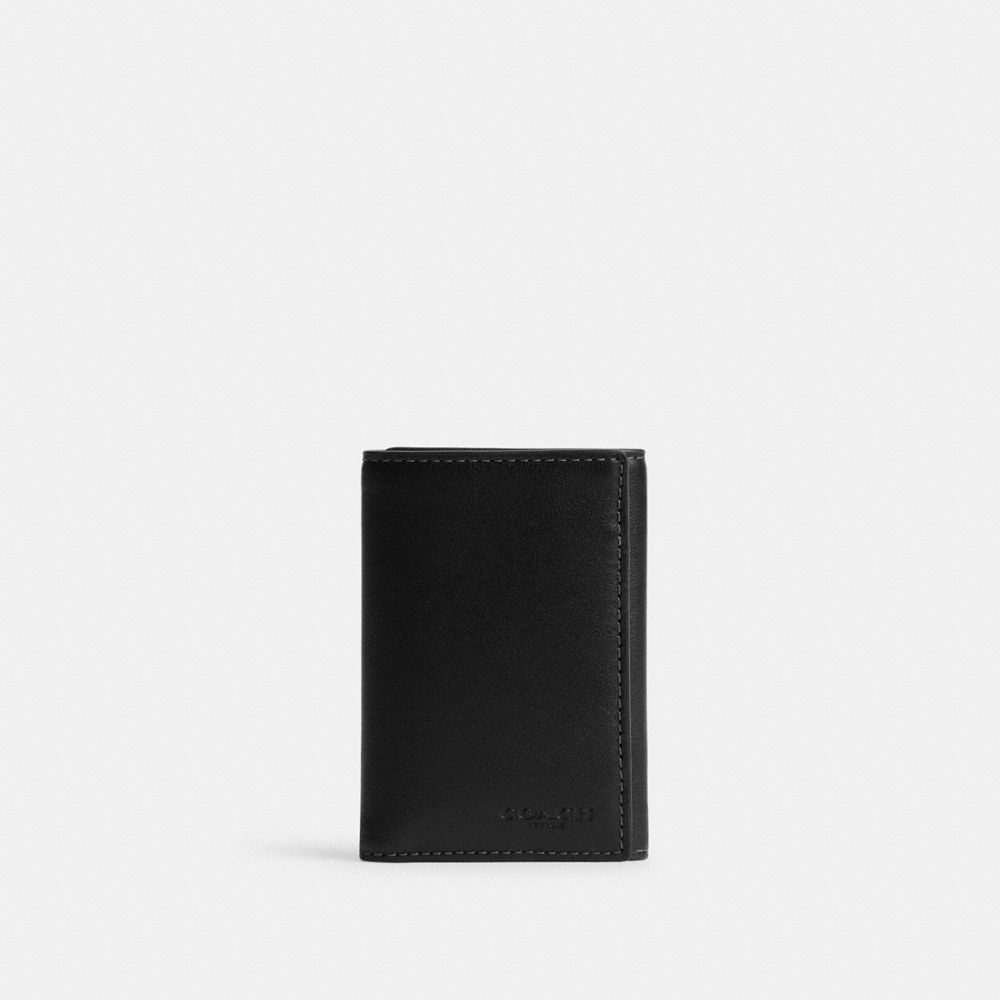 Coach Trifold Wallet Black