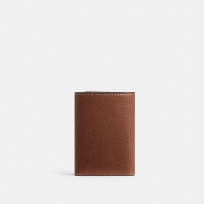 Coach Trifold Wallet Redwood