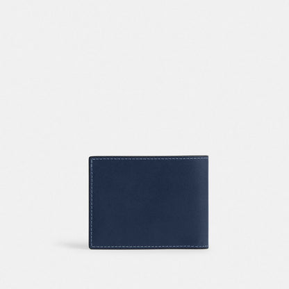 Coach Slim Billfold Wallet Navy