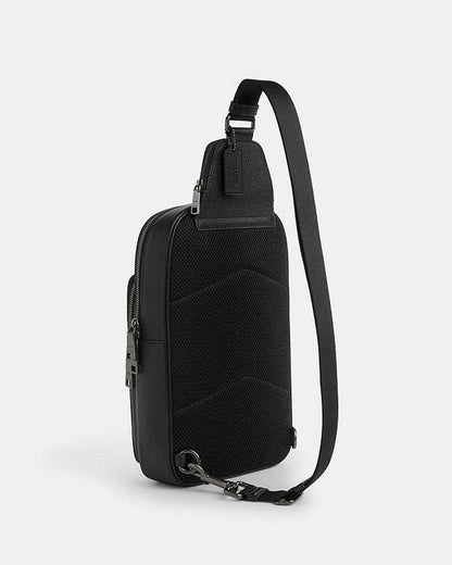 Ethan Pack In Blocked Signature Canvas Signature Canvas-Qb-Tan-Charcoal-Black Signature Canvas-Qb-Tan-Charcoal-Black