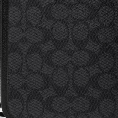 Coach Sullivan Pack In Signature Canvas Gunmetal Charcoal Black