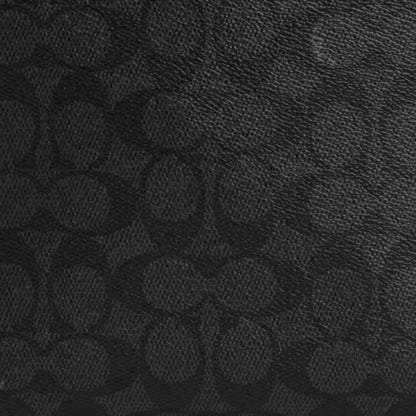 Coach Houston Flight Bag In Signature Canvas Gunmetal Charcoal Black