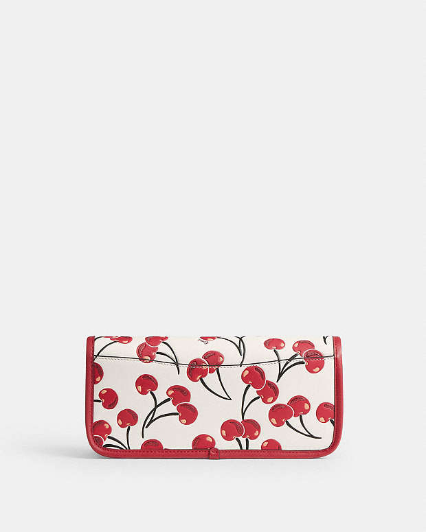 Dinky Bag With Cherry Print Brass-Chalk Multi Brass-Chalk Multi