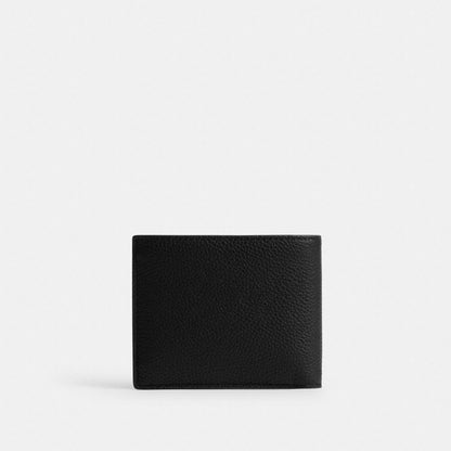 Coach 3 In 1 Wallet With Coach Graphic Black