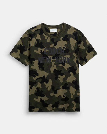 Camo Print T Shirt Camo Camo