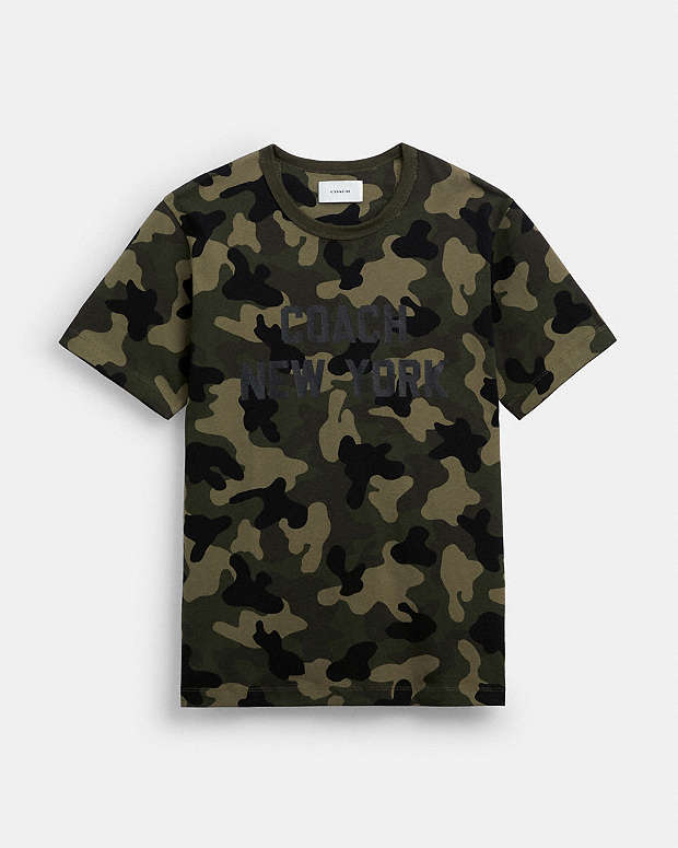 Camo Print T Shirt Camo Camo