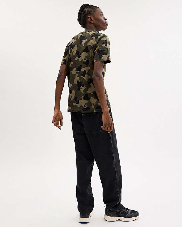 Camo Print T Shirt Camo Camo