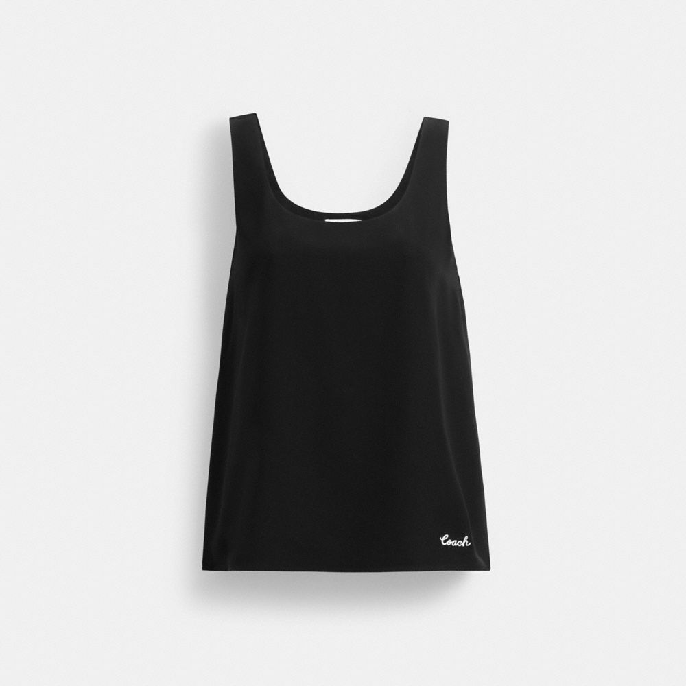 Coach Tank Top Black