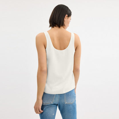 Coach Tank Top White