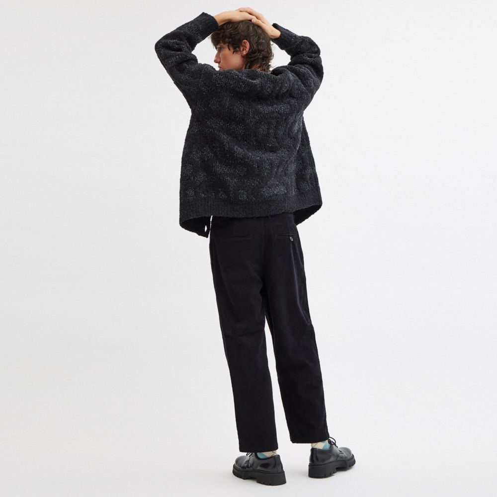Coach Corduroy Trousers Black