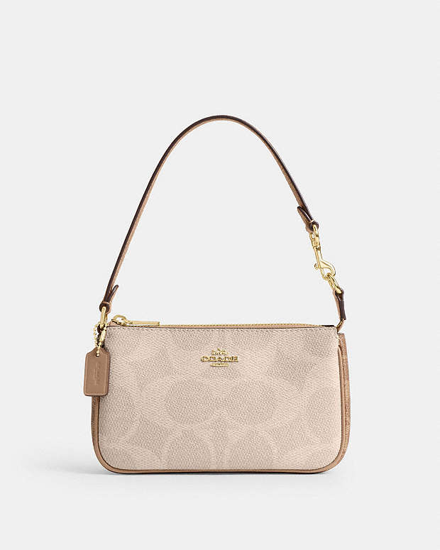 Nolita 19 In Blocked Signature Canvas Signature Canvas-Gold-Sand-Tan Signature Canvas-Gold-Sand-Tan