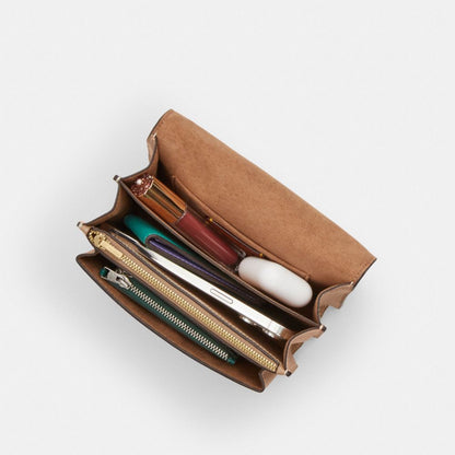 Coach Mini Klare Crossbody Bag Gold Taupe