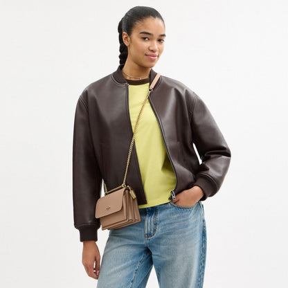 Coach Mini Klare Crossbody Bag Gold Taupe