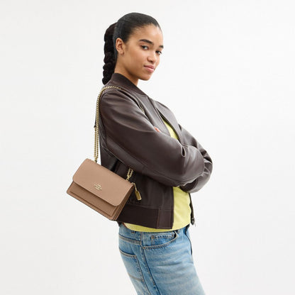 Coach Mini Klare Crossbody Bag Gold Taupe