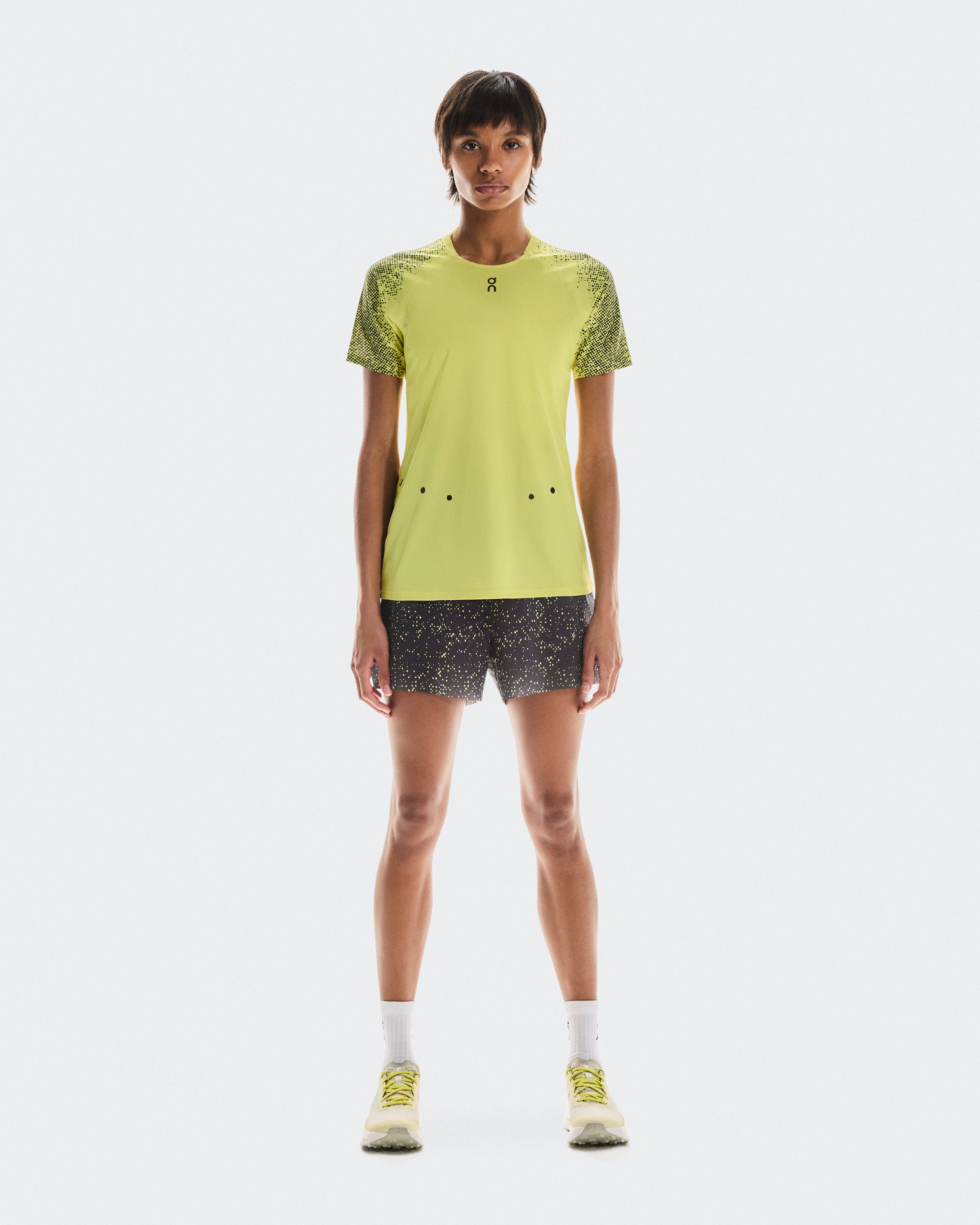 On Ultra Shorts Iron | Lime (Women's)