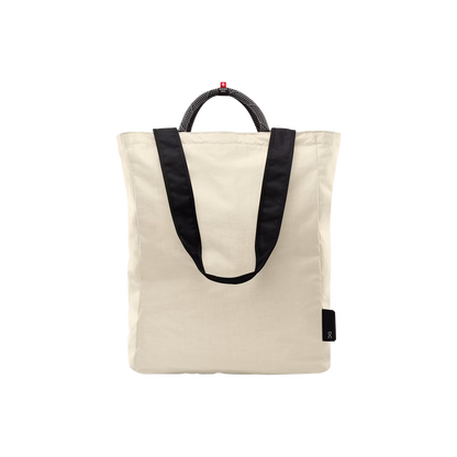 On Tote Pack 25L Cream | Black