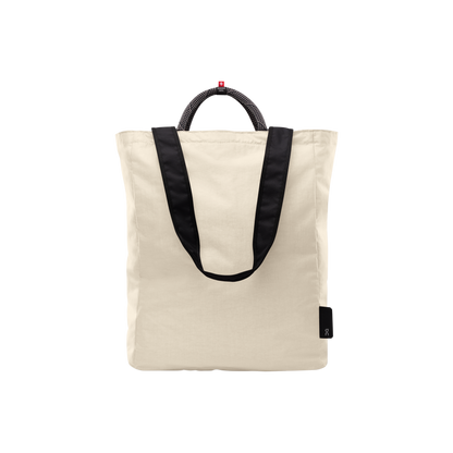 On Tote Pack 25L Cream | Black