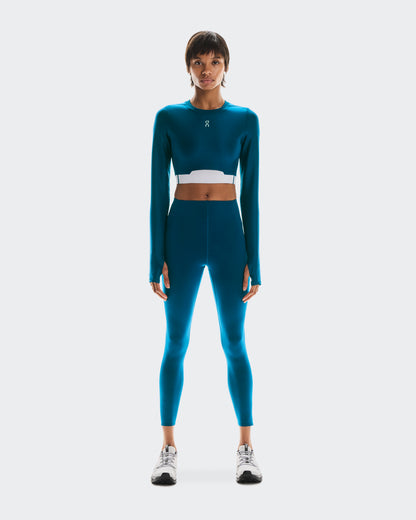 On Train Tights 7/8 Tempest (Women's)