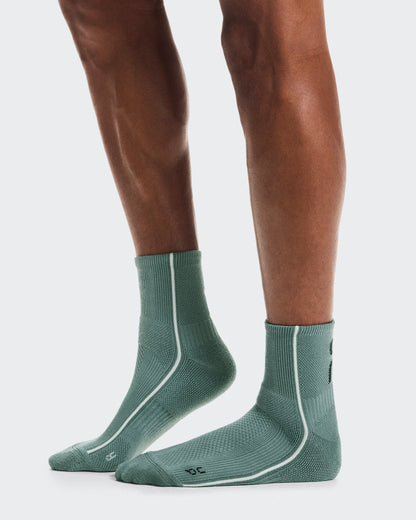 On Court Sock Mid Tide | Ivory