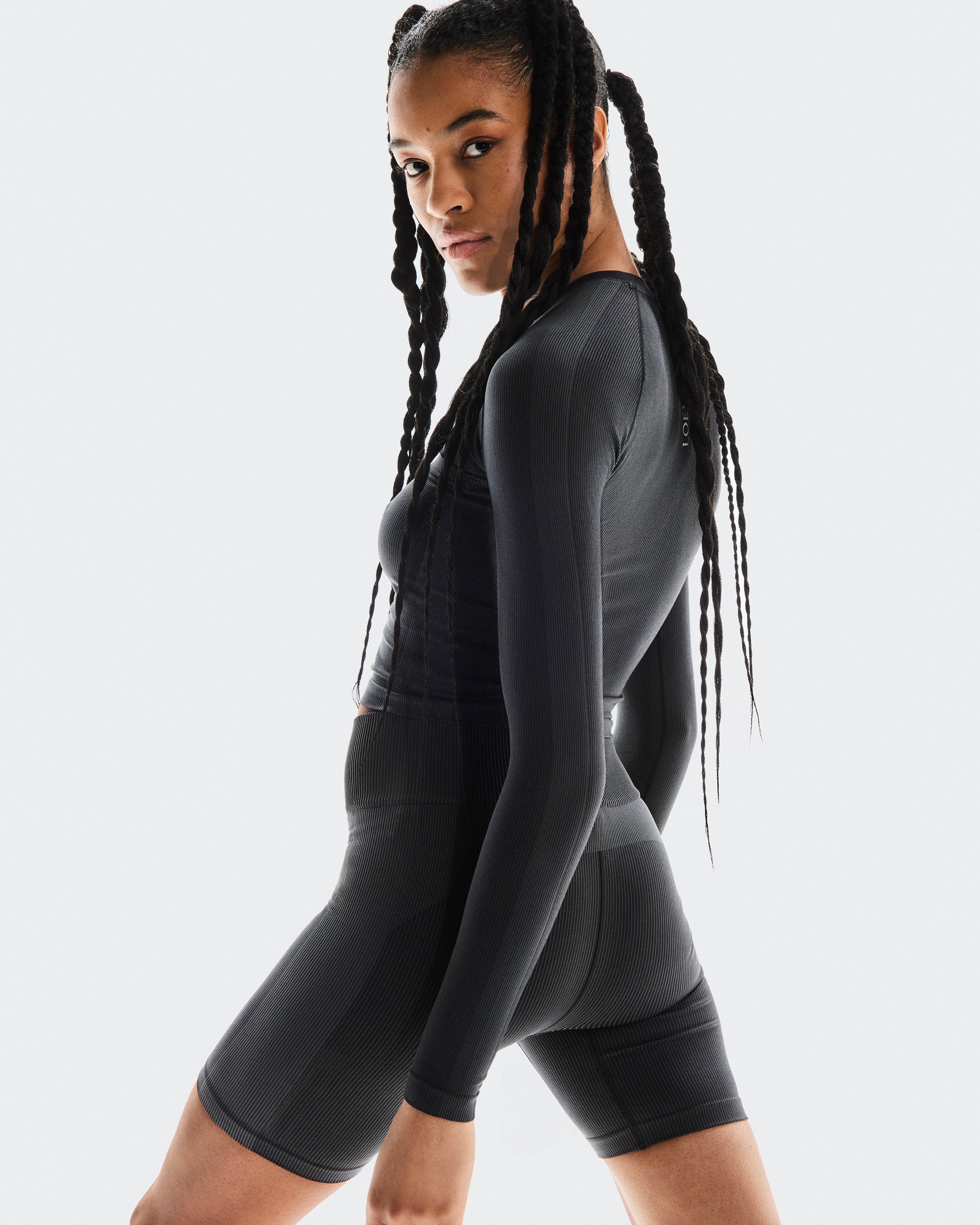 On Seamless Shorts Loewe Black (Women'S)