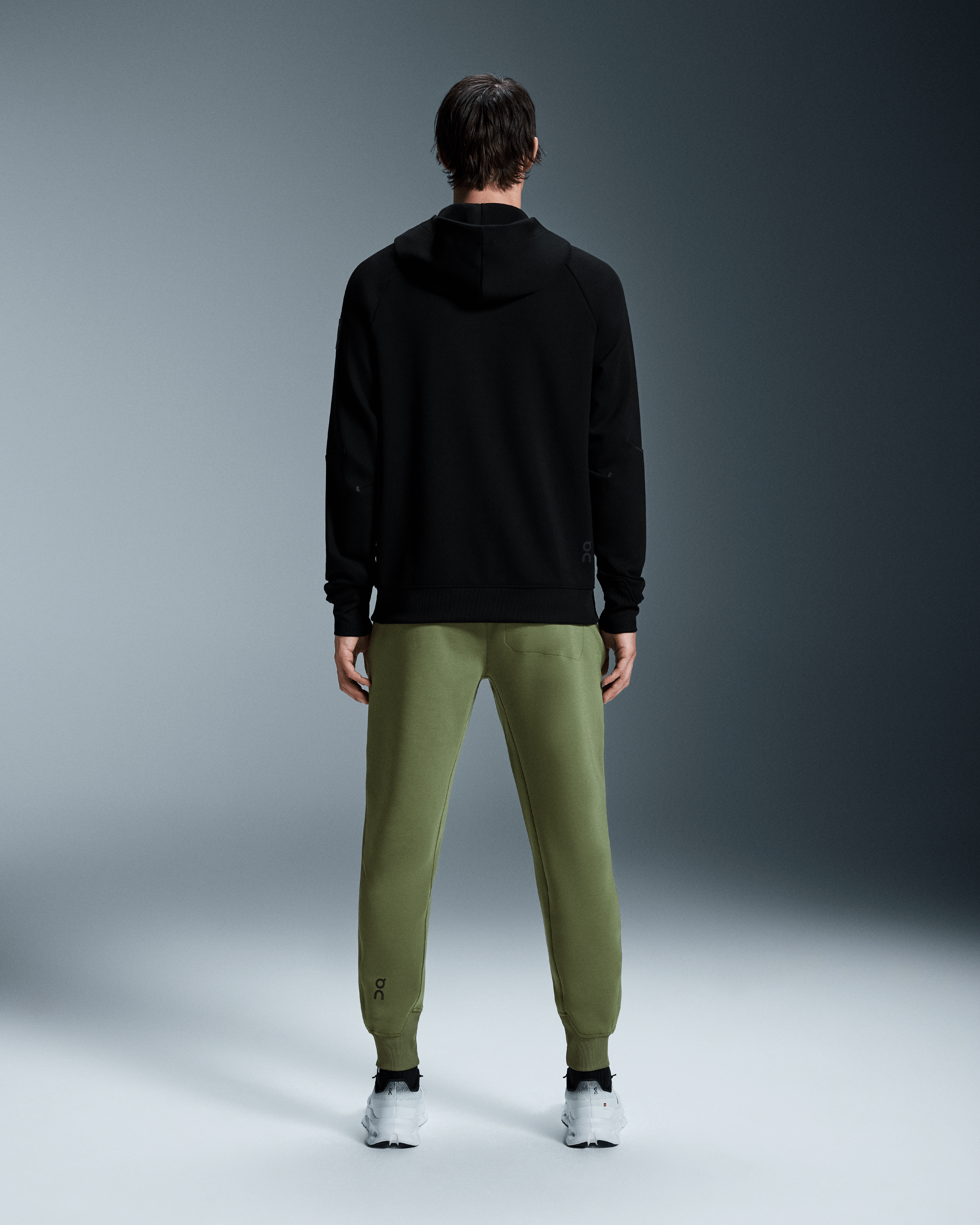 on sweat pants Taiga