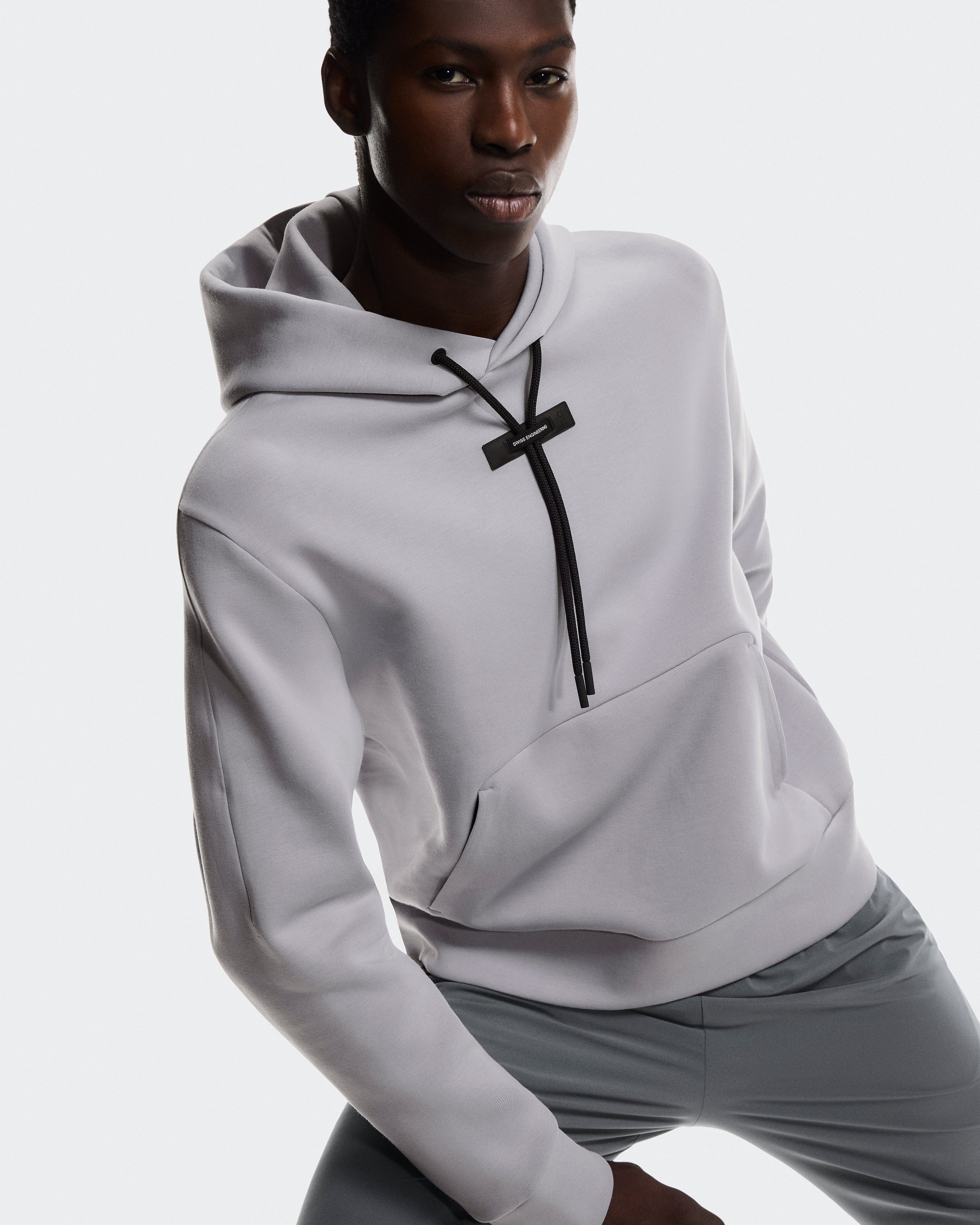 On Focus Tech Hoodie Lilac