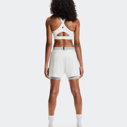 On 3" Performance 2/1 Shorts Iceberg | Tin (Women'S)