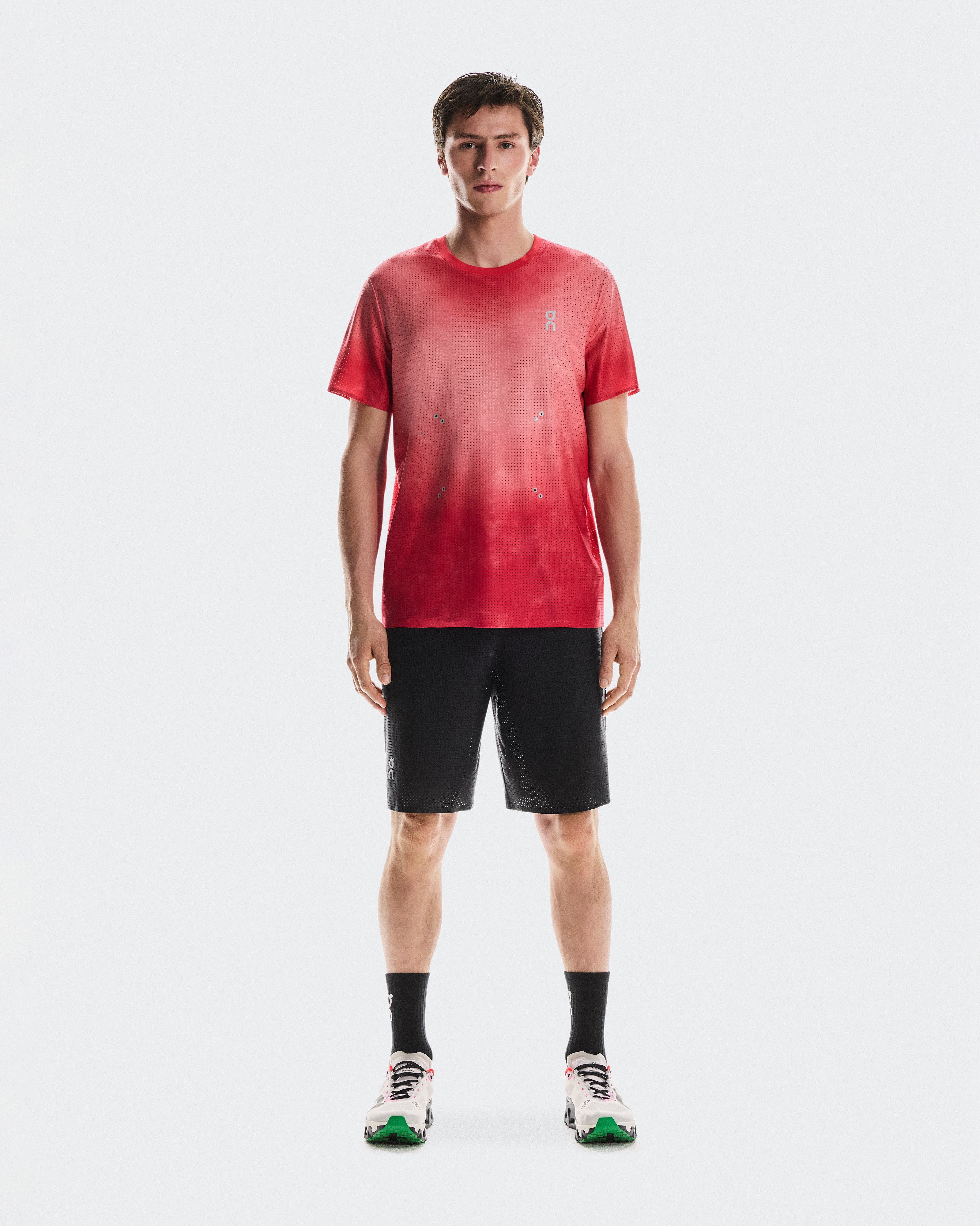 On Pace Mesh Shorts Black