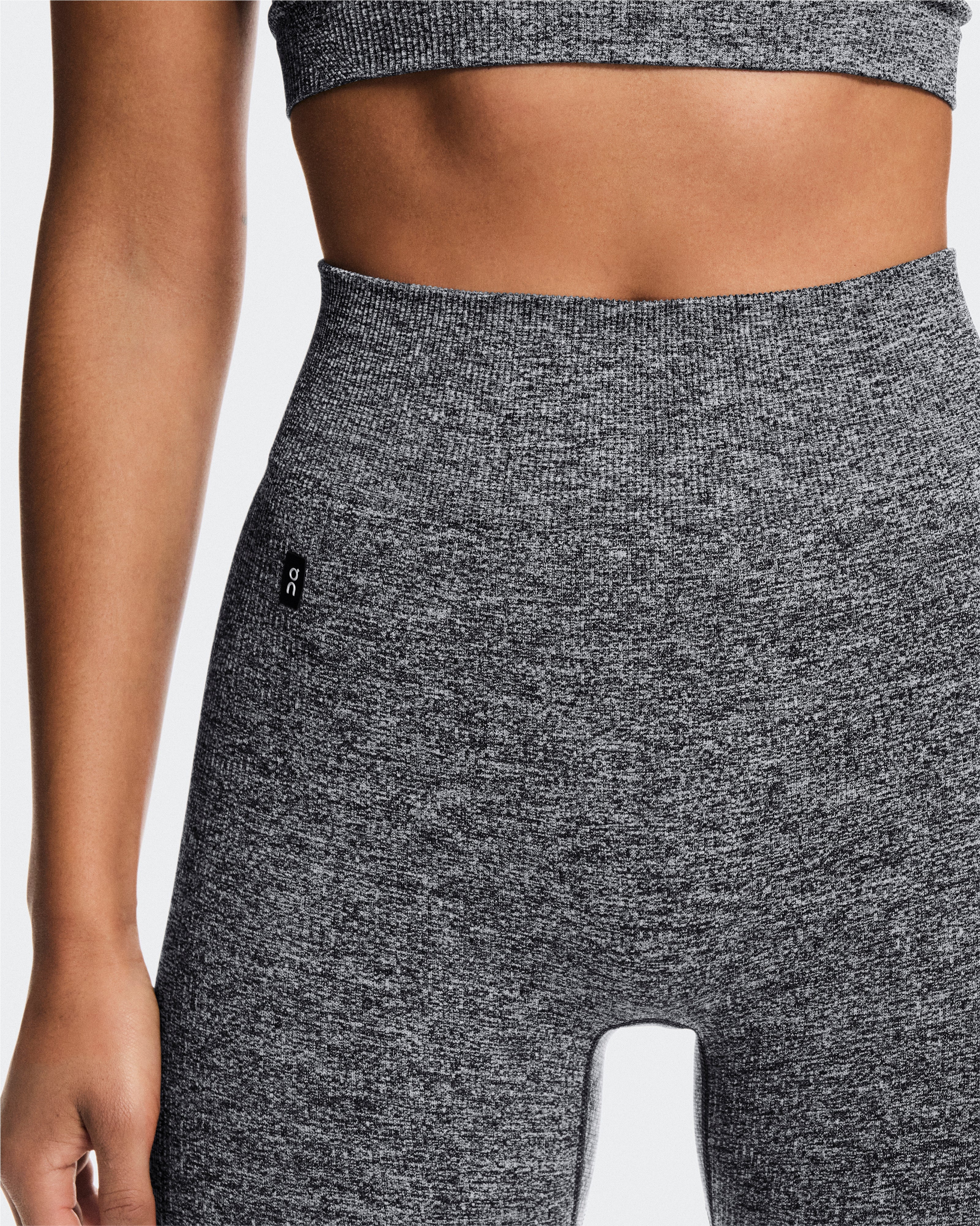 On Studio Knit Leggings Graphite Heather (Women'S)
