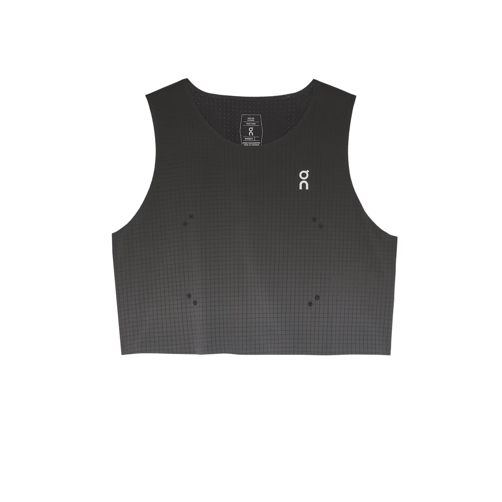 On Pace Tank Black | Iron (Women'S)