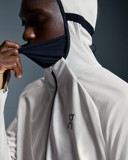 On Climate Zip Hoodie Silver