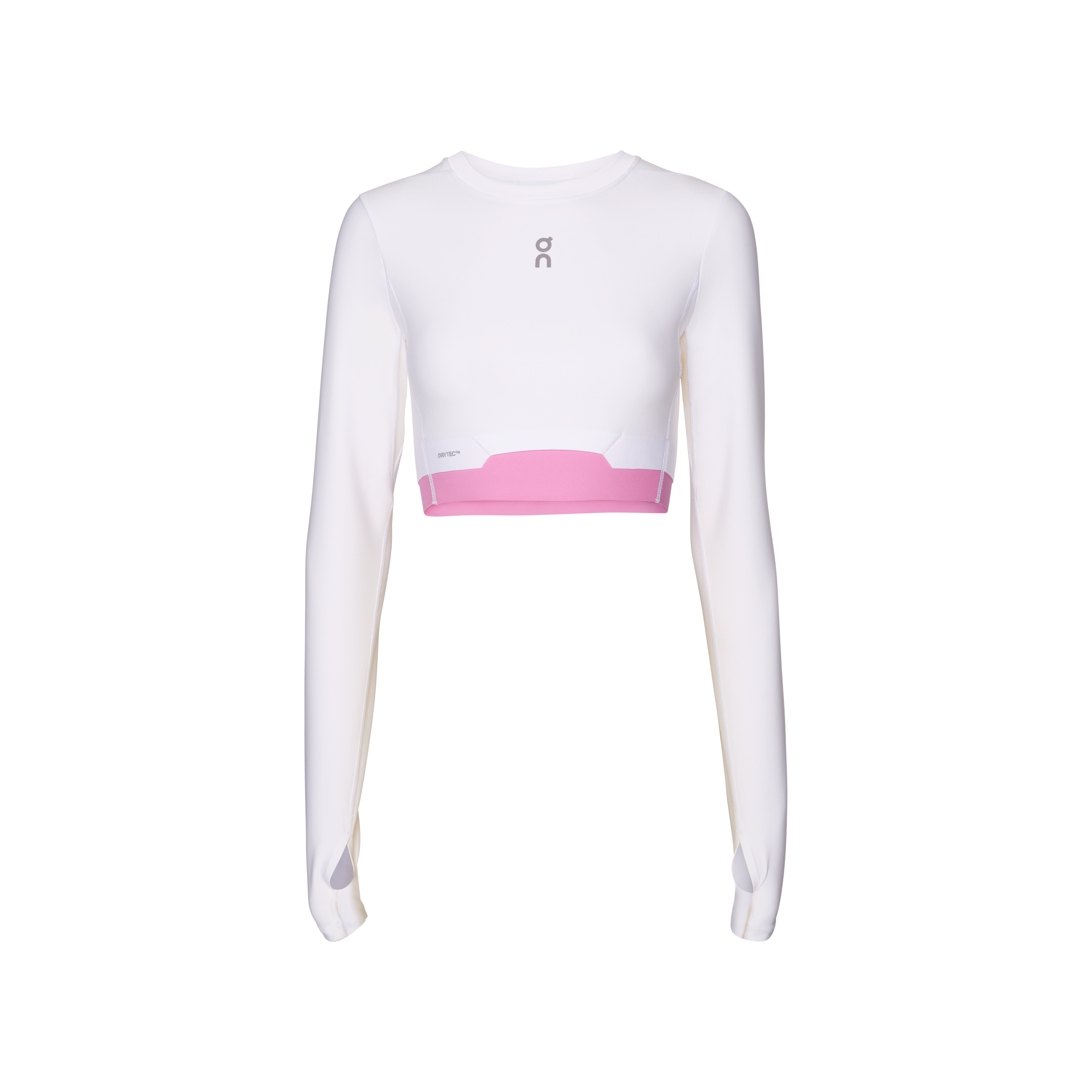 on train long sleeve crop White (Women's)