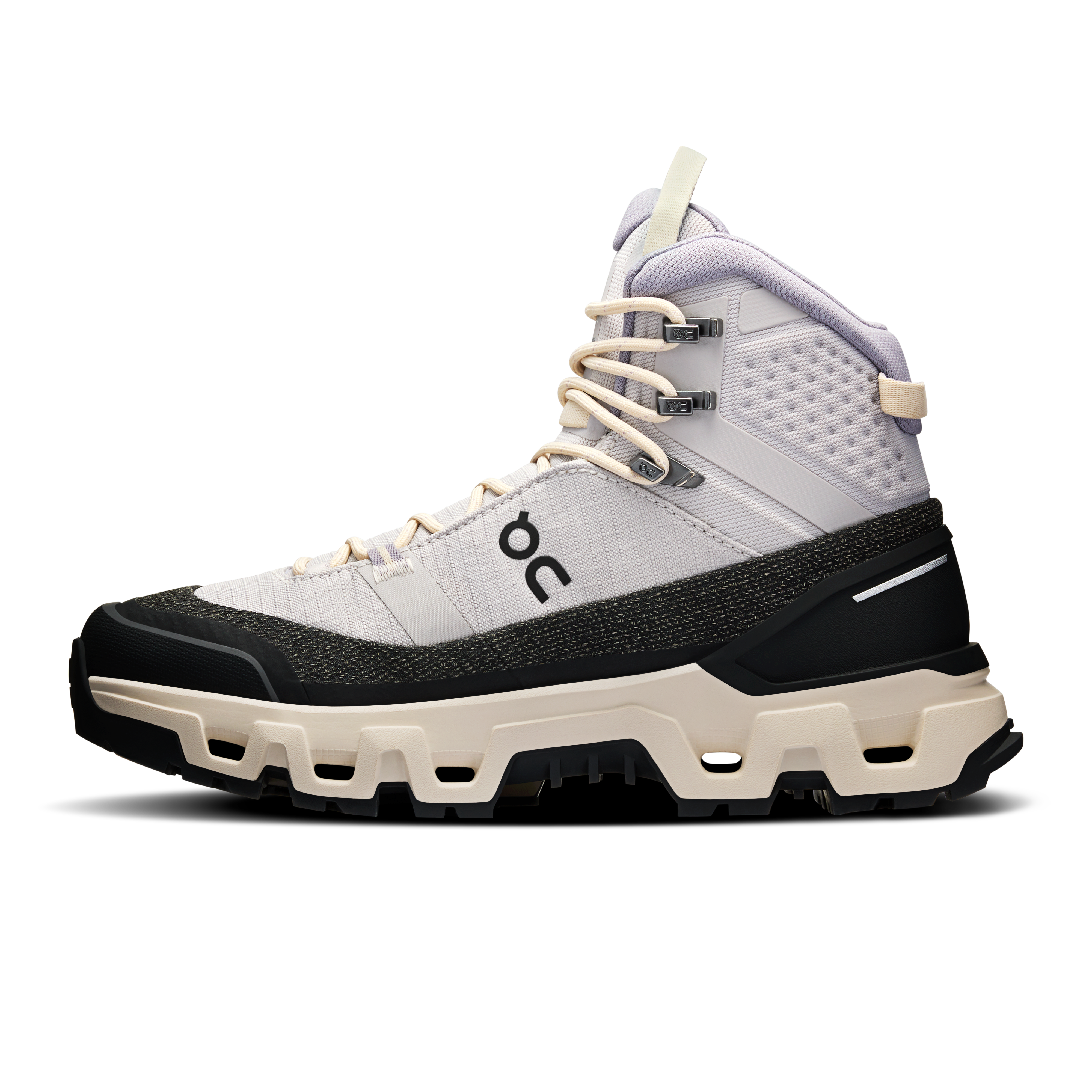 on running cloudrock trek waterproof silver cream (women's)
