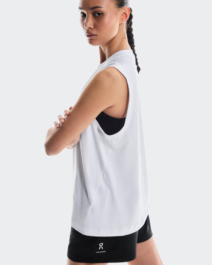 On Courtside Tank White (Women'S)