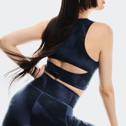 On Studio Open Back Crop Acai | Navy (Women'S)